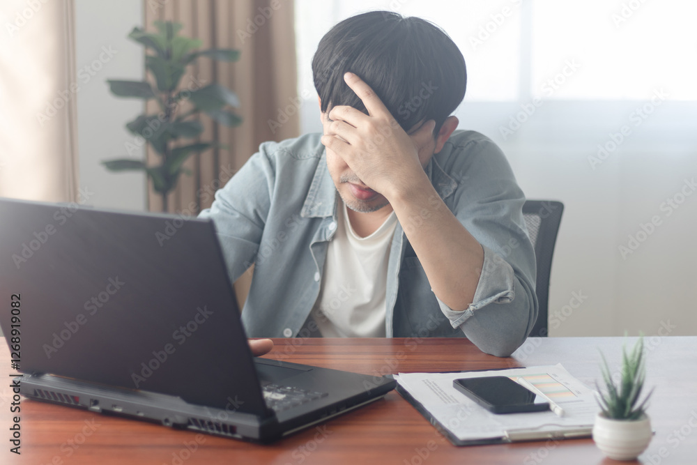 Feeling stressed and exhausted, he sat at his desk in the office, struggling to focus as the weight of his workload pressed down on him. Feeling stressed and exhausted, he sat at his desk in the office, struggling to focus as the weight of his workload pressed down on him.