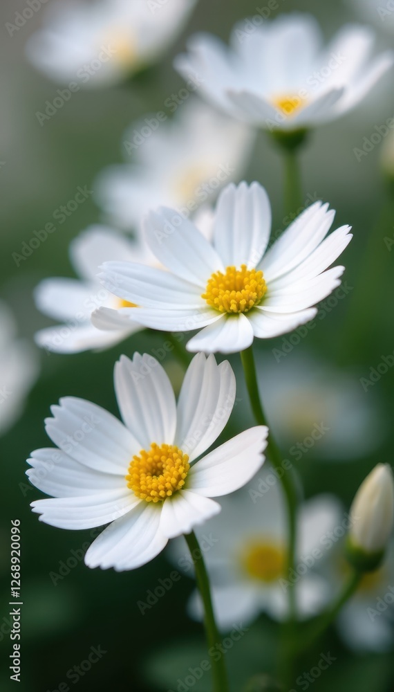 Delicate gypsophila blooms, tiny white petals, close-up view , blossom, closeup Delicate gypsophila blooms, tiny white petals, close-up view , blossom, closeup
