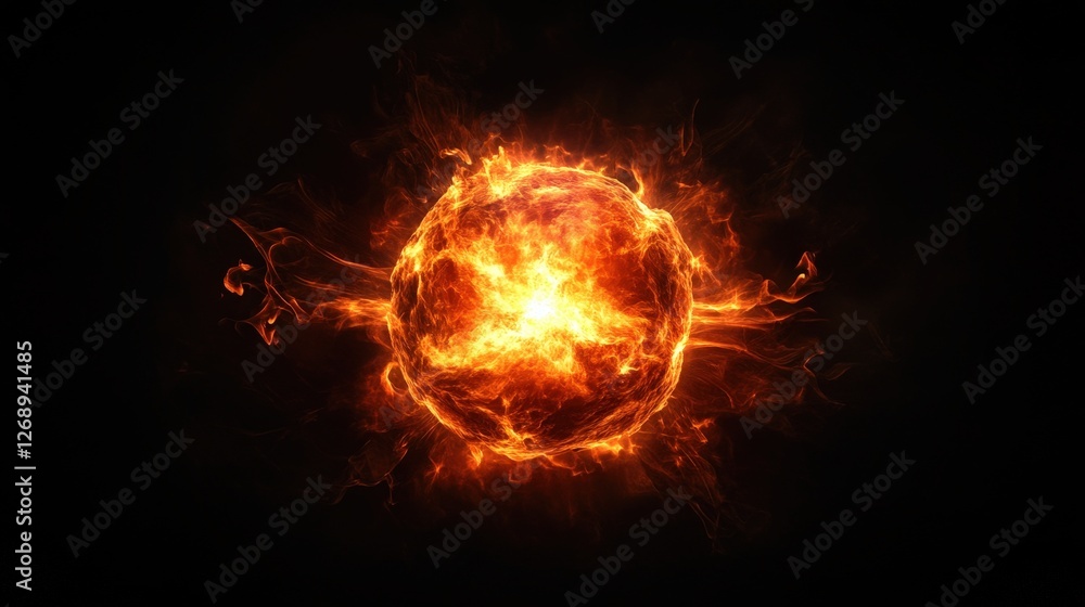 A neutron colliding with a proton, demonstrating the process of nuclear fusion in a star A neutron colliding with a proton, demonstrating the process of nuclear fusion in a star
