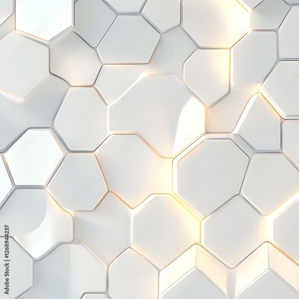 This is a seamless pattern of hexagonal shapes with a modern design This is a seamless pattern of hexagonal shapes with a modern design