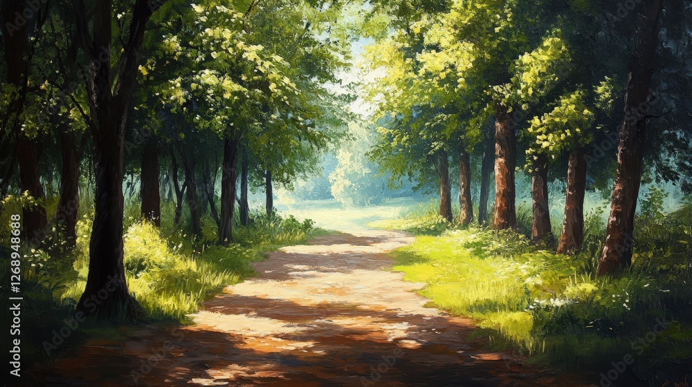 A peaceful walk on a quiet trail, surrounded by trees and fresh air, allowing the body and mind to relax and rejuvenate in a serene setting. A peaceful walk on a quiet trail, surrounded by trees and fresh air, allowing the body and mind to relax and rejuvenate in a serene setting.
