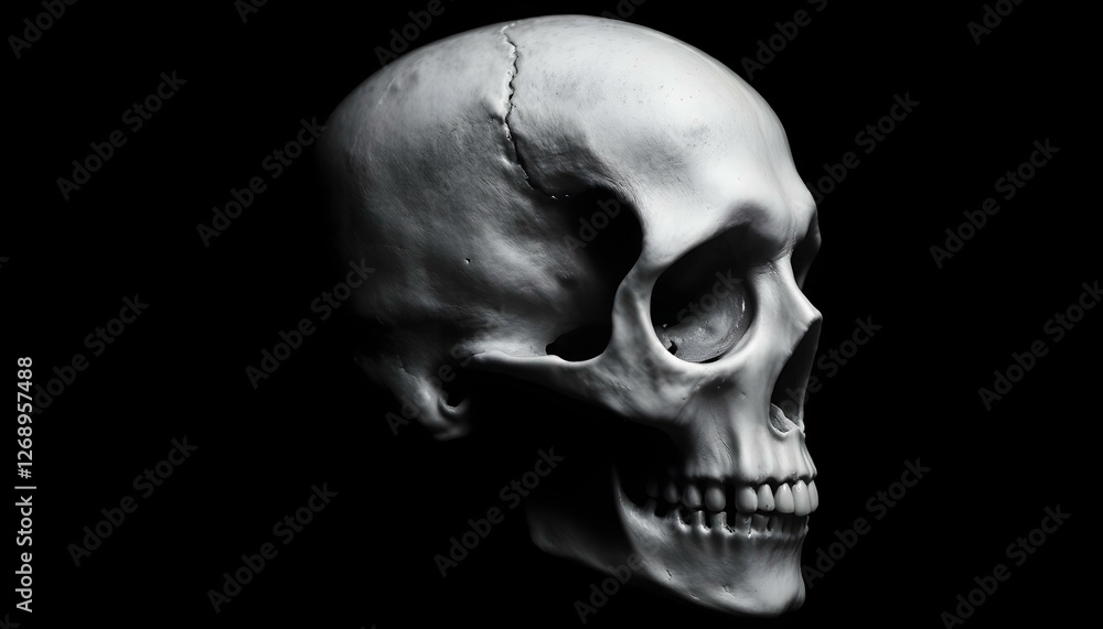 Anatomic Enigma: Exploring the Human Skull with Artistic Precision Anatomic Enigma: Exploring the Human Skull with Artistic Precision