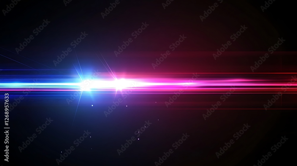 Fototapeta premium Vibrant neon laser speed burst wallpapers