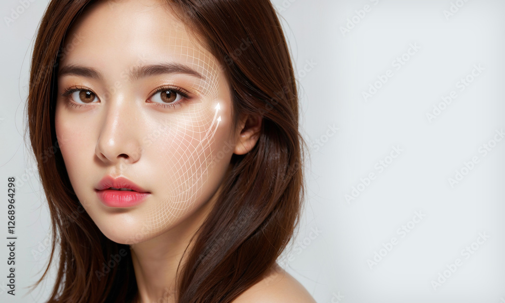 face treatment concept face treatment concept