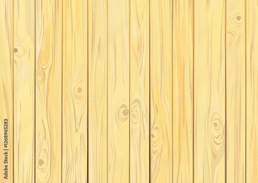 Fototapeta premium Vertical yellow wooden planks background