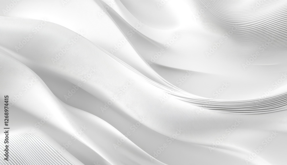 Obraz premium Dynamic Red and Gray Waves with Modern Design Elements