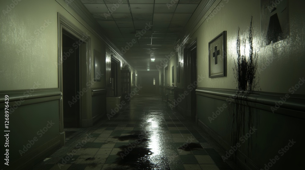 A Haunting Journey Through a Dimly Lit Medical Labyrinth A Haunting Journey Through a Dimly Lit Medical Labyrinth