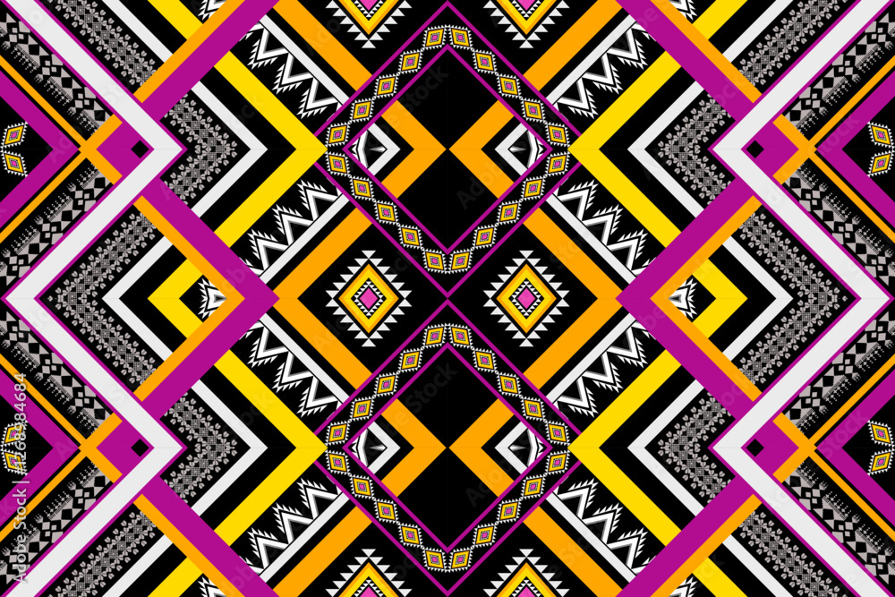 Geometric ethnic pattern seamless design for background ,Tribal geometric seamless patterns, ethnic design, hipster backdrop, wallpaper Background, Design curtain, carpet ,fabric ,textile Geometric ethnic pattern seamless design for background ,Tribal geometric seamless patterns, ethnic design, hipster backdrop, wallpaper Background, Design curtain, carpet ,fabric ,textile