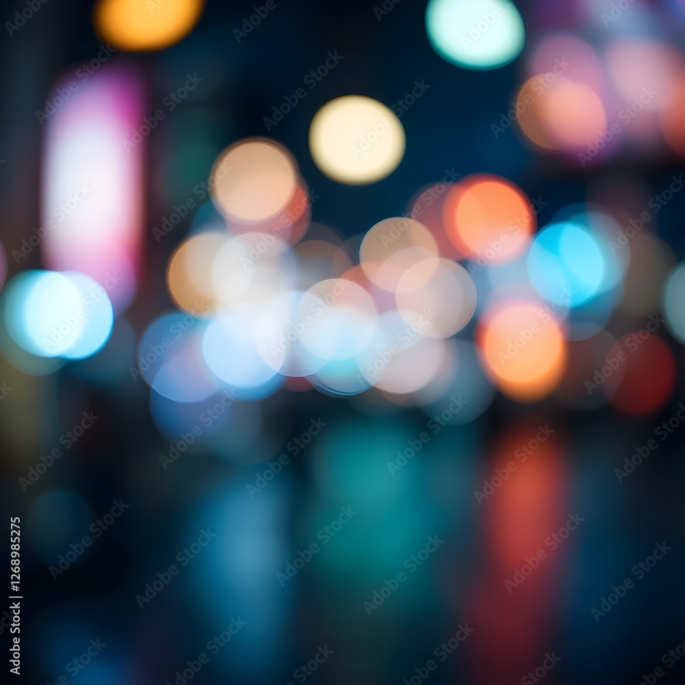 Blurred neon lights background Blurred neon lights background