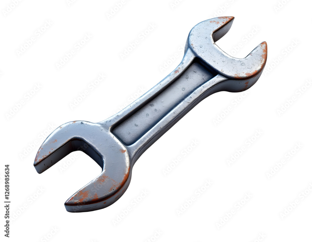 Rusty Wrench Lying on Surface Highlighting Tools, Maintenance, and Repair Work Rusty Wrench Lying on Surface Highlighting Tools, Maintenance, and Repair Work