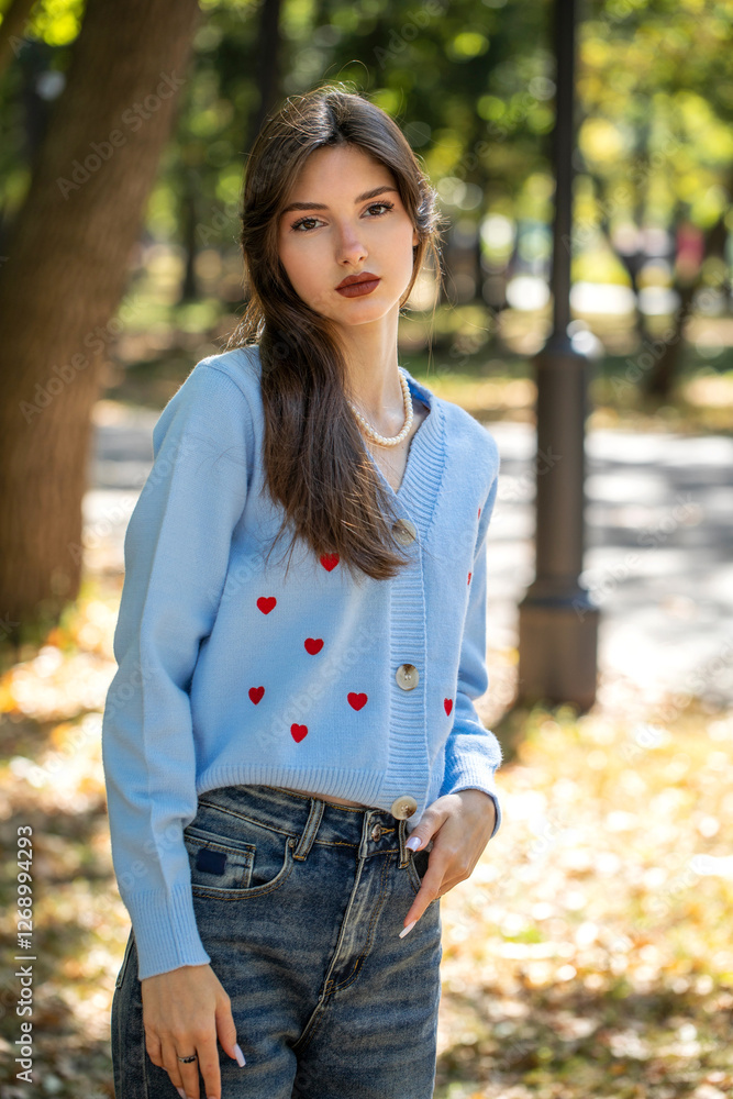 Portrait of a young beautiful brunette girl Portrait of a young beautiful brunette girl