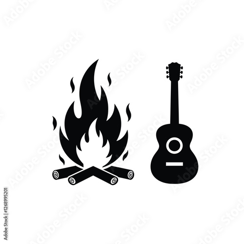 electric guitar icon