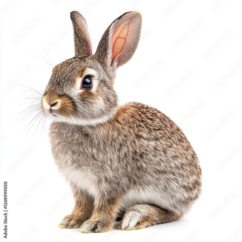 Obraz premium Rabbit isolated on white