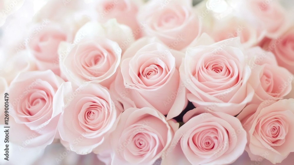 light pink roses in soft color and blur style for background. sweet color roses flowers in pastel tone with blurred style for background pattern texture. light pink roses in soft color and blur style for background. sweet color roses flowers in pastel tone with blurred style for background pattern texture.