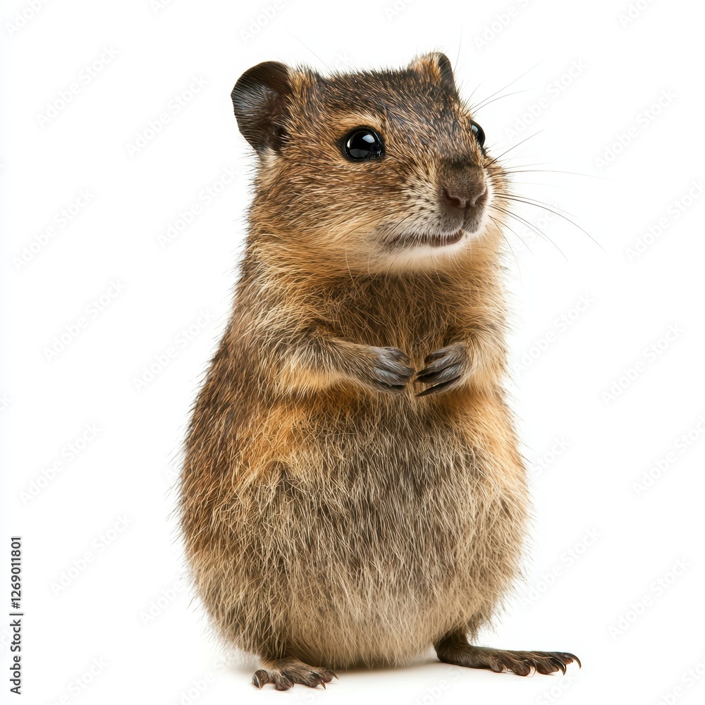 Quokka isolated on white Quokka isolated on white