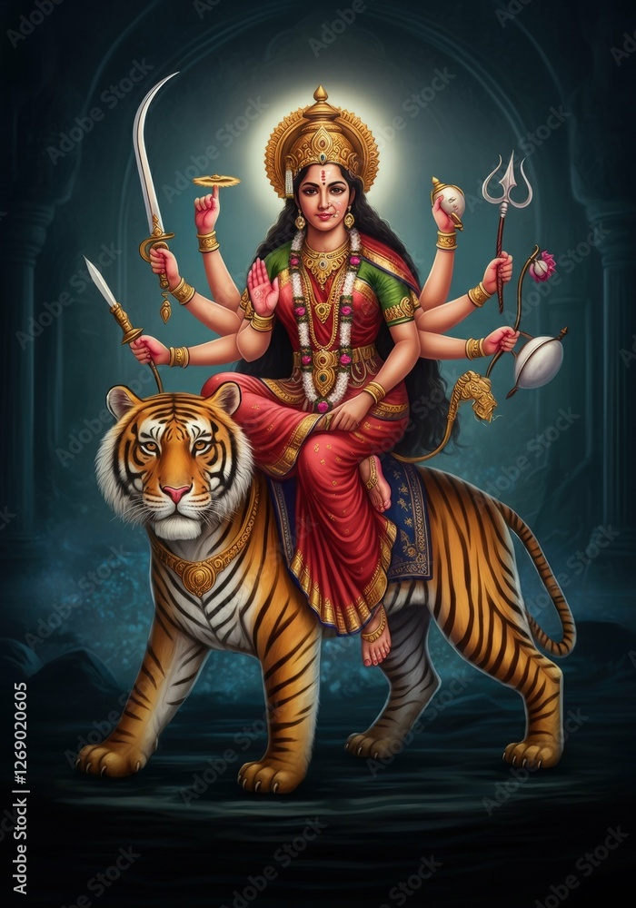 Fototapeta premium Ma Durga
