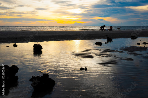 Palani Beach Resort at Sunset