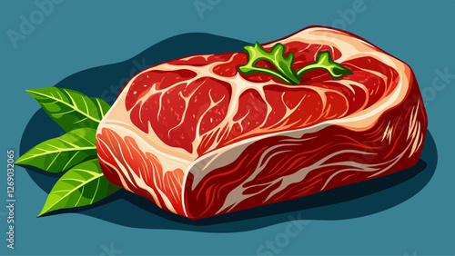 fresh raw Australian Wagyu steak