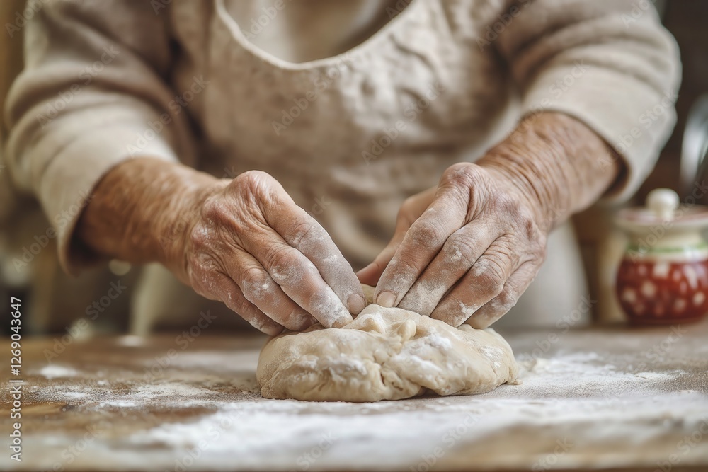 Generative AI, Rustic home baking with generational wisdom Generative AI, Rustic home baking with generational wisdom