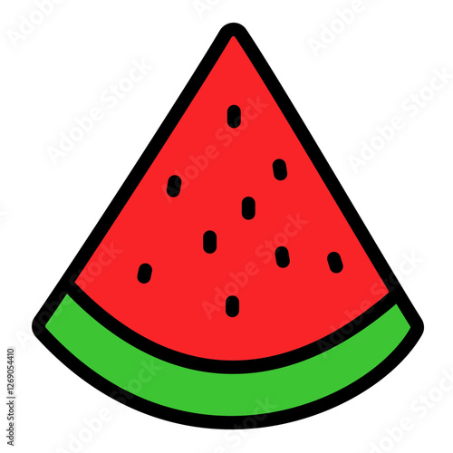 watermelon vector illustration