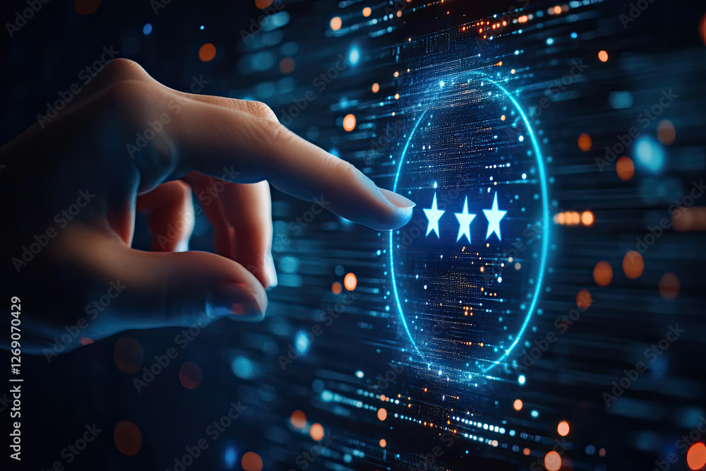 Digital Customer Feedback Rating and Review System Online Experience