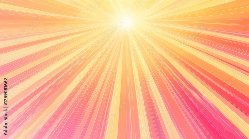 Fototapeta premium red orange yellow pink graphics