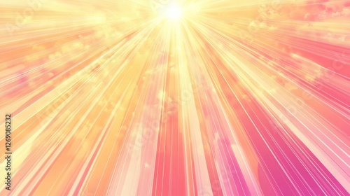red orange yellow pink brown graphics lens flare