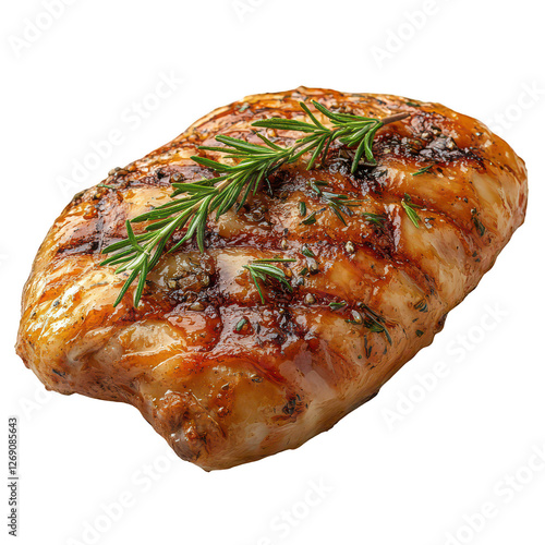 Duck Confit isolated on transparent background