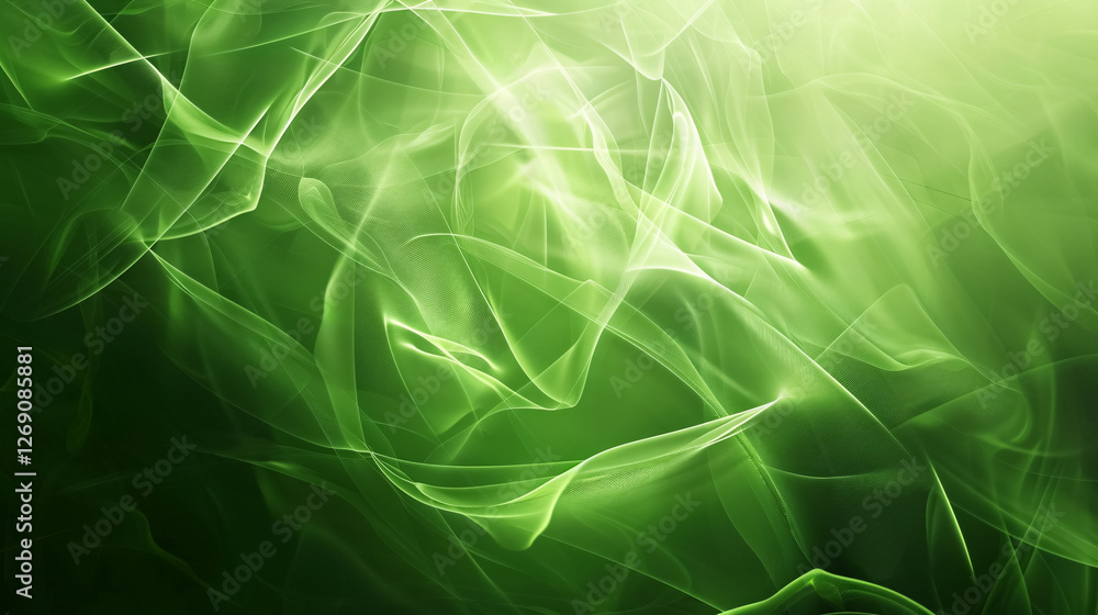 Naklejka premium Abstract green background