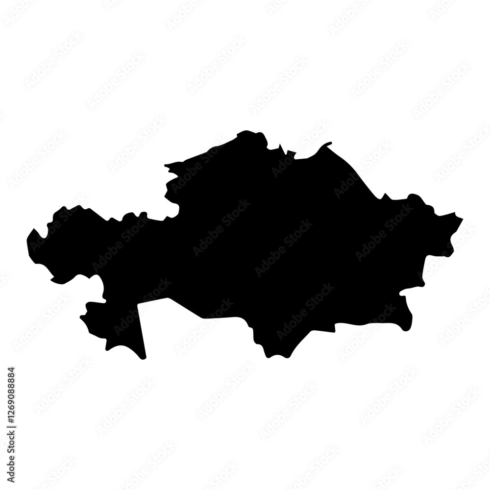map of Kazakhstan glyph icon map of Kazakhstan glyph icon