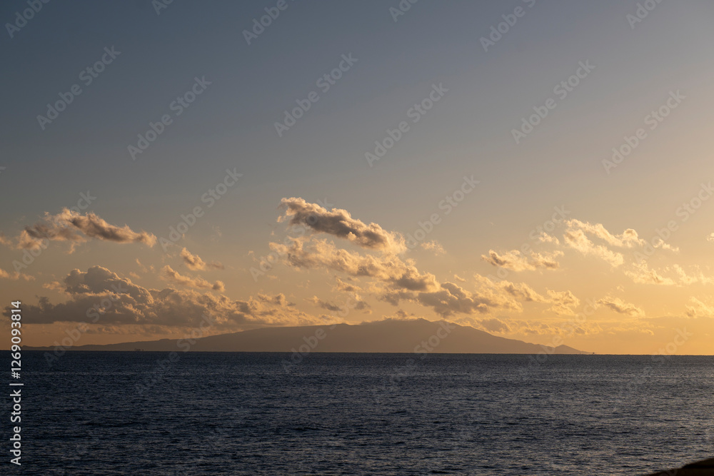 Obraz premium 茜色の静寂