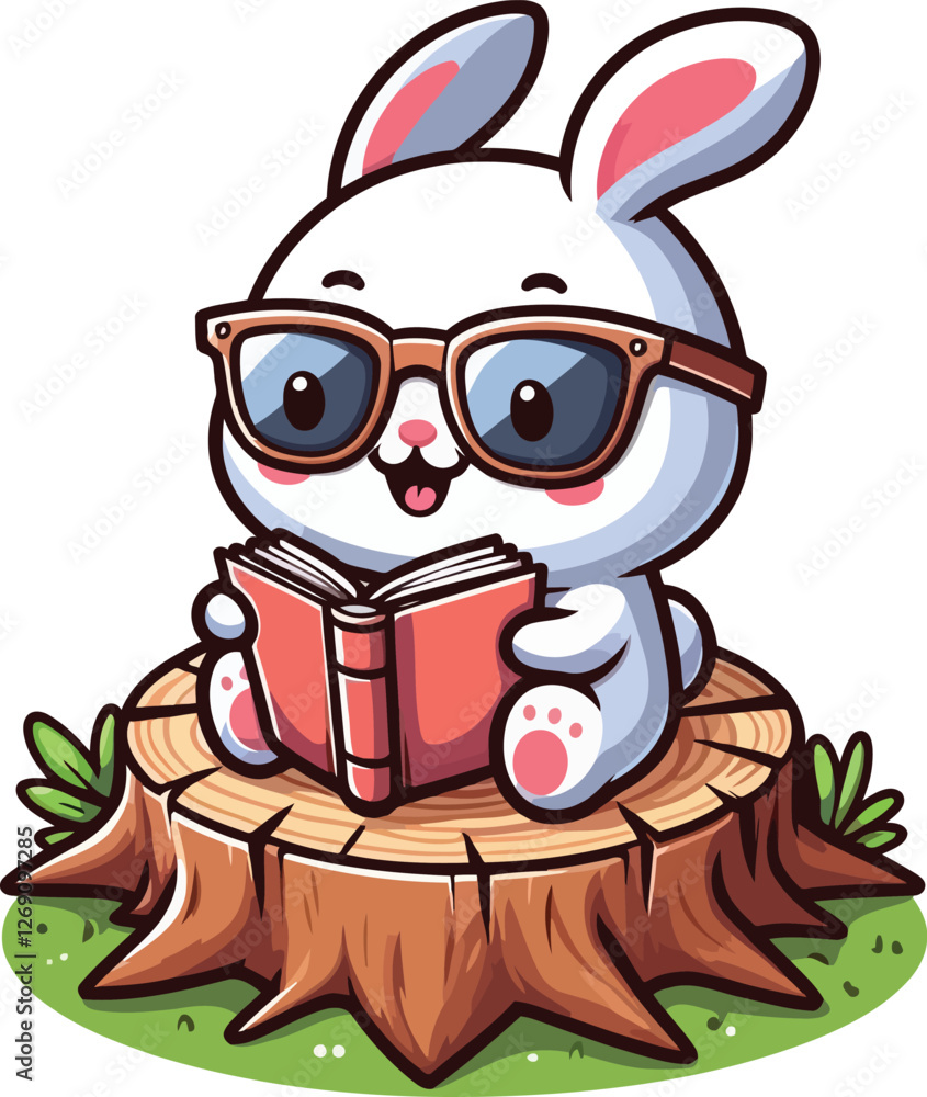 High-Quality Cute Bunny Illustration for Digital Art, Graphic Design, and Print Marketing High-Quality Cute Bunny Illustration for Digital Art, Graphic Design, and Print Marketing