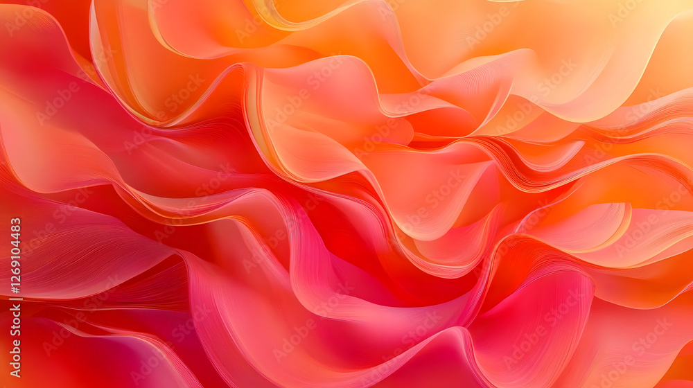 Obraz premium Orange and pink abstract background