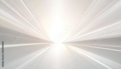 white futuristic background