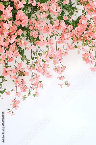 A Beautiful Display of Pink Bougainvillea Flowers Perfect for Spring Decor