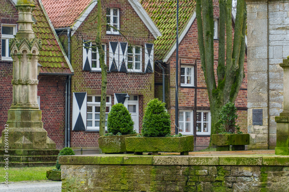 Alte Häuser in Billerbeck im Münsterland Alte Häuser in Billerbeck im Münsterland