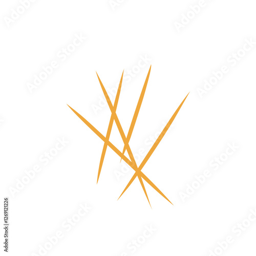 toothpick vector