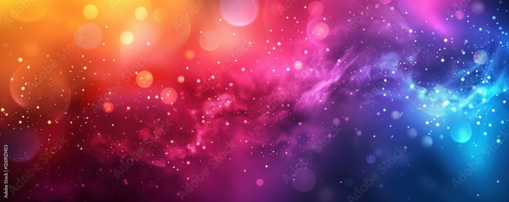 Fototapeta premium Cosmic Abstract Art Background