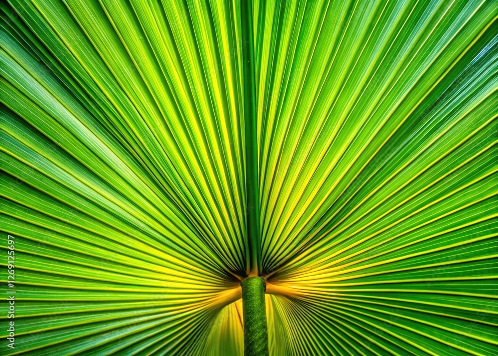 Fototapeta premium Calamus siphonospathus Palm Fern Close-up
