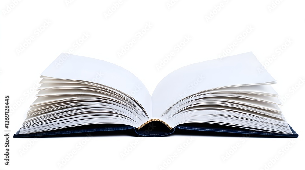 open book blank pages white background open book blank pages white background