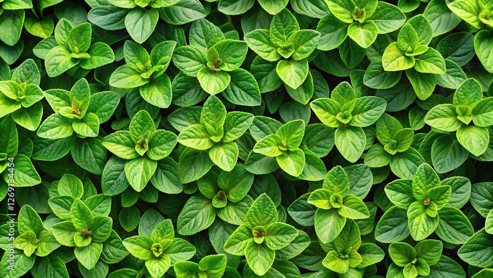 Rustic Oregano Herb Garden Seamless Pattern Texture Rustic Oregano Herb Garden Seamless Pattern Texture