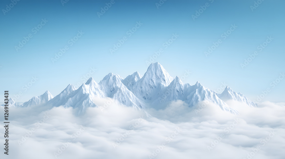 A 3D Render of a Hyperrealistic Natural Skyline Image at Dusk
A 3D Render of a Hyperrealistic Natural Skyline Image at Dusk