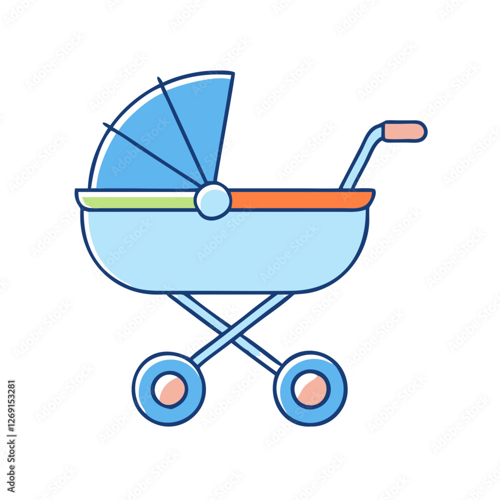 baby stroller icon, baby stroller vector illustration-simple illustration of baby stroller, perfect for baby stroller logos and icons baby stroller icon, baby stroller vector illustration-simple illustration of baby stroller, perfect for baby stroller logos and icons
