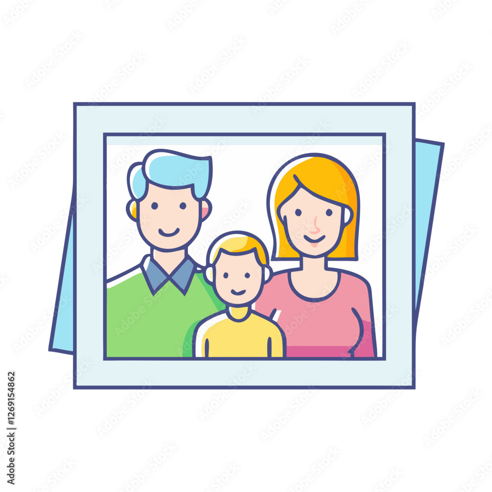 family photo icon, family photo vector illustration-simple illustration of family photo, perfect for family photo logos and icons family photo icon, family photo vector illustration-simple illustration of family photo, perfect for family photo logos and icons