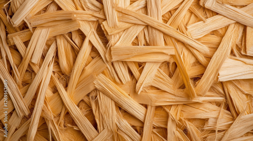 Bohemian background, Wood shavings piled together, showcasing natural texture and warm tones for various creative projects. Bohemian background, Wood shavings piled together, showcasing natural texture and warm tones for various creative projects.