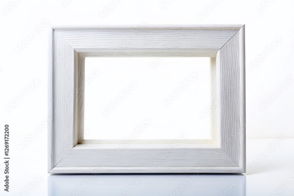 Silhouette of White Wooden Frame with Paper Board - PNG Background Silhouette of White Wooden Frame with Paper Board - PNG Background