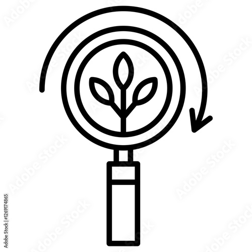 Autotroph proses icon, Plant, Leaf