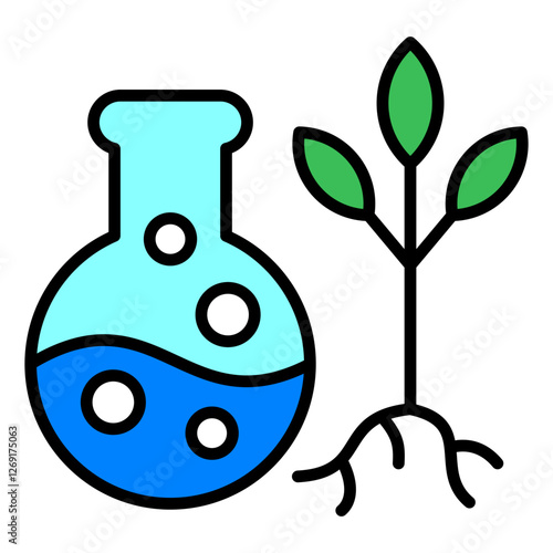 Autotroph proses icon, Plant, Leaf
