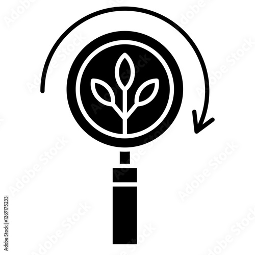 Autotroph proses icon, Plant, Leaf