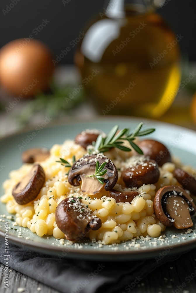 Risotto with mushrooms Risotto with mushrooms